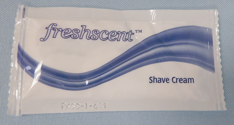 Freshscent shave cream - packet